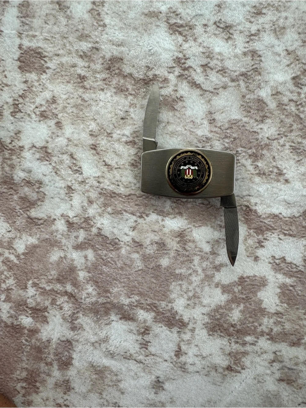 FBI money clip multi faceted